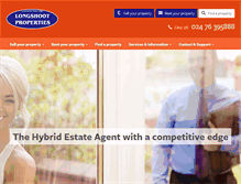 Tablet Screenshot of longshootproperties.com